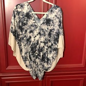 Oversized Poncho style top